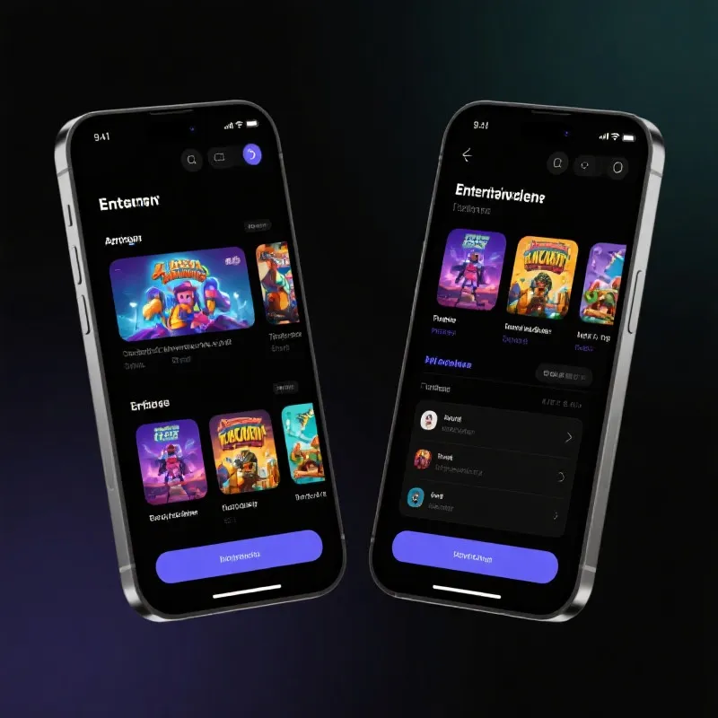 新航娱乐 APP Interface